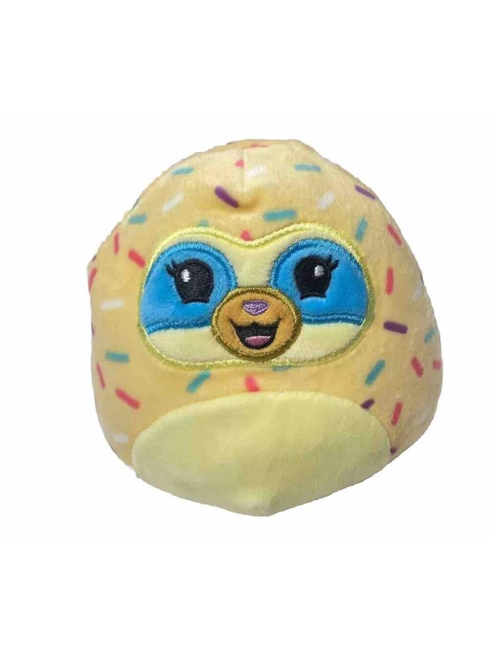 Squishmallows Sprinkle Cupcake Sloth Plush Toy Squishmallow 6" GUC